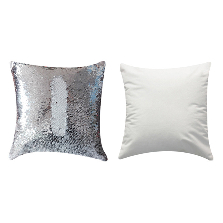 5 ชิ้น ปลอกหมอนอิงเลื่อมแบบสวม - Pillow Cover Sublimation บทวิจารณ์และราคา