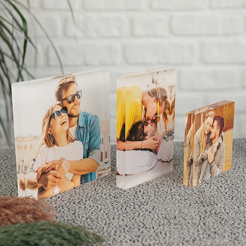 กรอบรูปคู่รักสำหรับวันครบรอบที - Photo Acrylic Block บทวิจารณ์และราคา