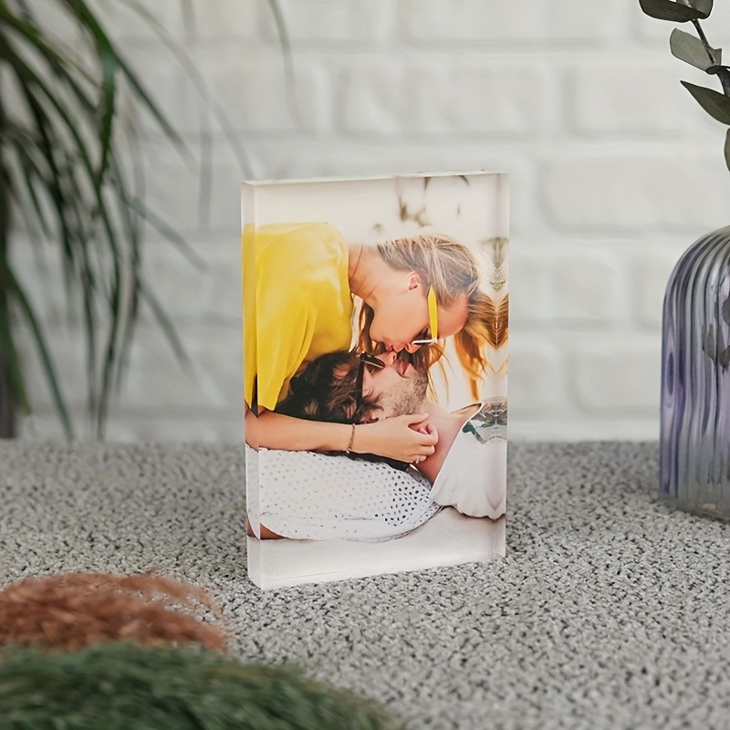 กรอบรูปคู่รักสำหรับวันครบรอบที - Photo Acrylic Block บทวิจารณ์และราคา